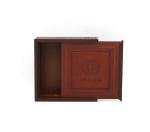 Wooden Box with Slide Top
