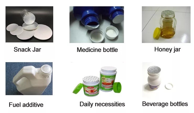Continuous Aluminum Foil Sealer Machine Induction Bottle Sealing Machine For Honey Jar