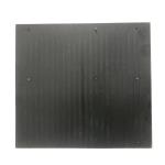 Floor Large Black Rubber Mat Embedded With 4mm Steel Plate