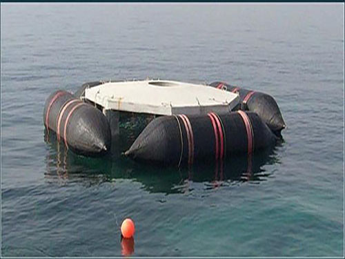 1.2m Dia 12m Length Ship Launching Marine Airbags Aging Resistance High Pressure