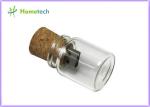 Transparent Wood Glass Message In A Bottle Usb Flash Drive 4GB 8GB