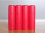 Red 18650 Lithium Ion Cells 3500mah 3.6V 10A , Ebike Battery Cells Eco Friendly