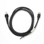 Straight PVC Serial Cable Usb To Rj45 6.5ft For Barcode Scanner