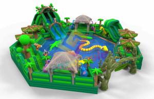 Wholesale Fashion Design Inflatable Water Park 15oz Pvc Tarpaulin Material Various Size from china suppliers