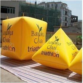 Wholesale Inflatable Swim Buoy In Cube Shape ， Marker Buoys from china suppliers