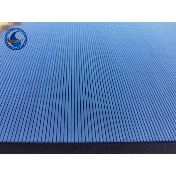 100mm Slot Wedge Wire Screen Panels Stainless Steel Customized