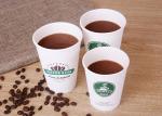 To Go Paper Drinking Cup / Food Grade Disposable Paper Coffee Cups