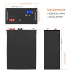 Diy 48v Lifepo4 Battery 200ah 51.2V 120Ah Lithium Solar Energy Storage