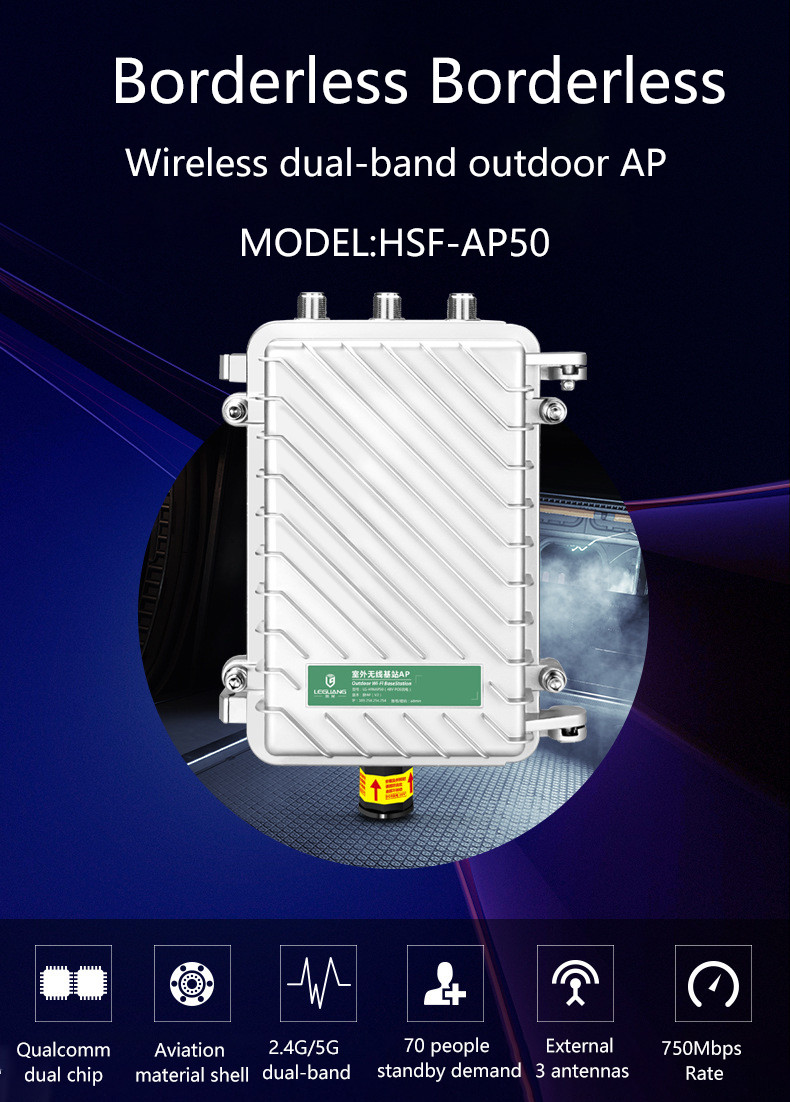 AP50 Wireless Network Bridge High Speed 750Mbps Outdoor Wireless Bridge
