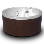 1200L 5 Persons Hot Tub Aristech Acrylic Round Shape Whirlpool Jacuzzi Spa Tub