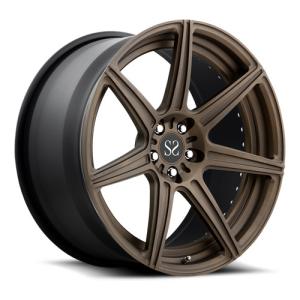 Wholesale Passenger Cars A7 2 Piece Forged Wheels 5x112 18 19 20 21 22 Inch from china suppliers