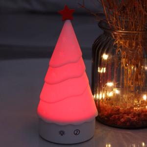 Wholesale Christmas LED Rechargeable Battery Operated Silicone Night Light For Kids Baby Bedroom from china suppliers