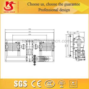 Wholesale Hydro Power Station Headstock Gear Hoist Dam Gate Winch Gate Hoist from china suppliers