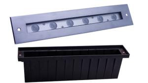 Wholesale DC12V White Linear LED Underwater Light with 18W IP68 Stainless Steel from china suppliers