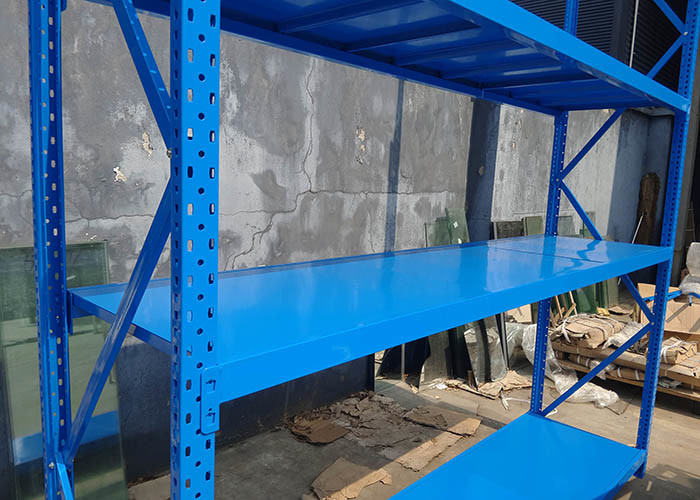 Sturdy Industrial Warehouse Racks , Long Span Metal Racks And Shelves