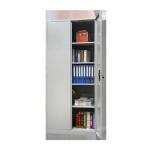 Steel Office Storage Cupboard 2 Door Filing Cabinet Knock Down Structure