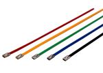 7.9*0.25*600mm 201,304,316 grade colorized epoxy polyester ball-lock plastic