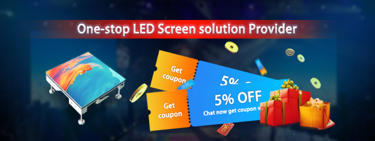 Indoor Outdoor Floor Dance LED Display Screen P4.81 CE ROHS FCC Certification