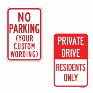 Wholesale Reflective Aluminum Sheeting No Parking High Visibility Road Traffic Signs from china suppliers