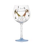 Customized Goblet Wedding Decoration Funny Couple Sisters Home Luxury Glass Gift