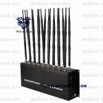18 Antennas 30W 35W Powerful Signal Jammer GPS WIFI 5.8G 3G 4G 5G