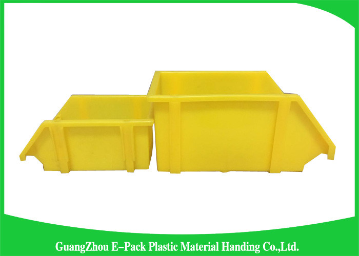Standard Size Warehouse Storage Bins Spare Parts Storage Easy Stacking PE Material