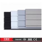 Storage PVC Garage Wall Panels pvc slatwall interior wall decoration