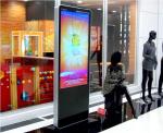 UHD 4K LED 43" inch floor Stand LCD digital advertising player signage