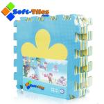 Non Toxic 10mm 12inx12in Kids Foam Mat Playroom Flooring