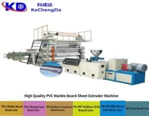 Wholesale 450kg/H PVC Sheet Production Line Plastic Sheet Extrusion Machine 2 - 6mm Plate from china suppliers