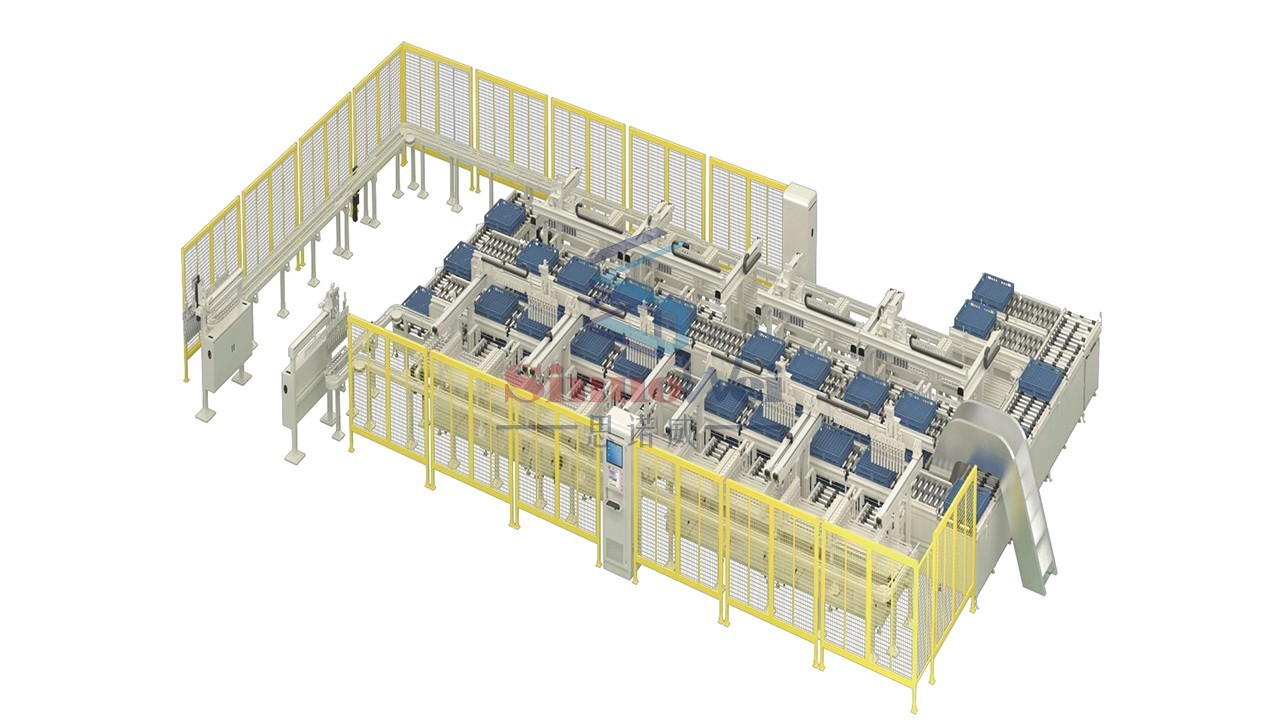 99.9% 50PPM Lithium Ion Battery Production Line Cylindrical Sorting Line
