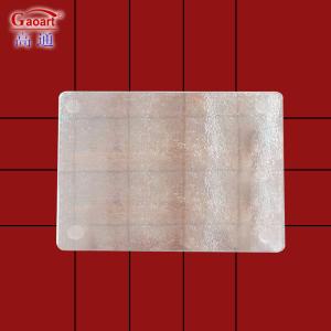 Wholesale Golden Silk Tempered Glass Chopping Blocks for Custom Clear Vegetable Cutting Board from china suppliers