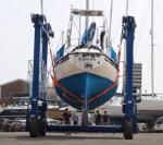 Large Vessels Boat Hoist Crane 10-800t Capacity High Performance