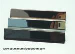 25mm X 25mm Aluminum / Stainless Steel Corner Guards For Walls Mirror Effect