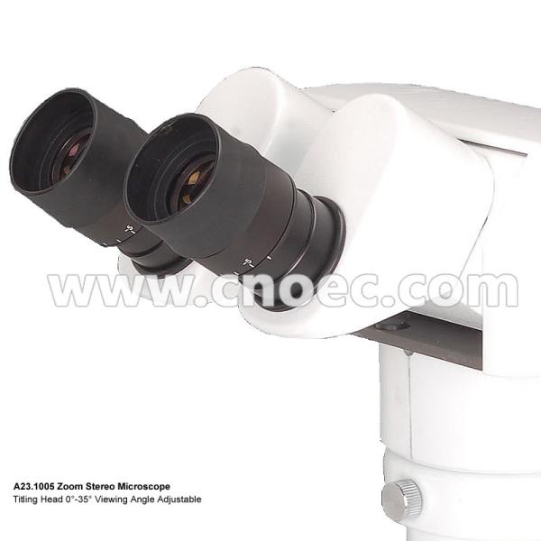 Zoom Stereo Optical Microscope With Tilting Head , 0.8 - 8x , A23.1005
