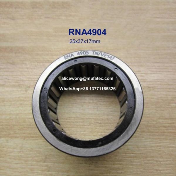 RNA4904 printing bearings nylon cage needle roller bearings no inner rings