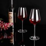 Transparent Red Wine Glass Stemware Goblets Cup 420ml