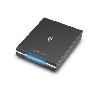Wholesale Black PC Thinnest Qi Wireless Charging Pad 10W 7.5W Fast Charge from china suppliers