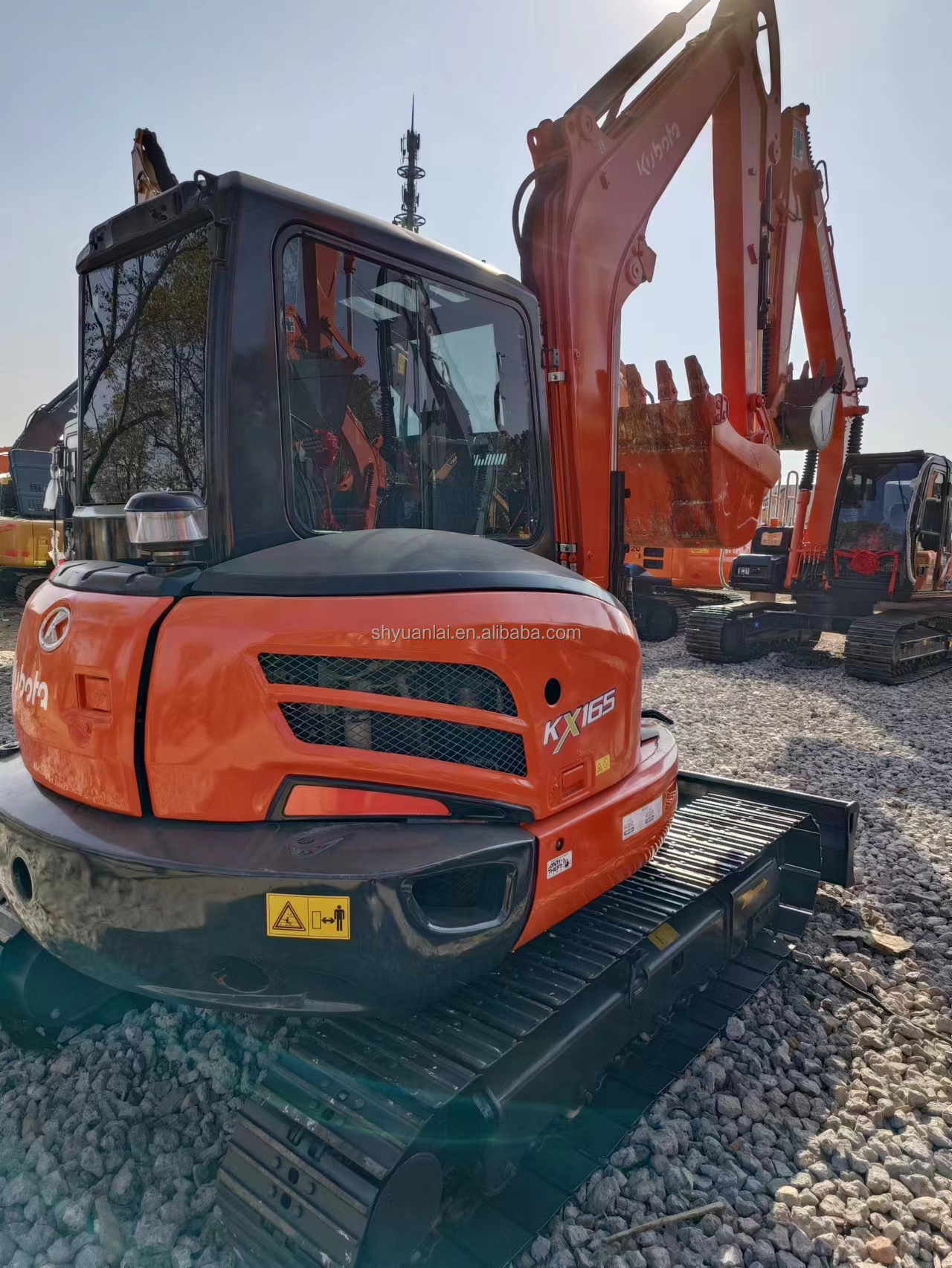 2023 hot sale Kubota KX165 hydraulic excavators Kubota KX 165 used crawler excavator 6.5 ton construction machinery
