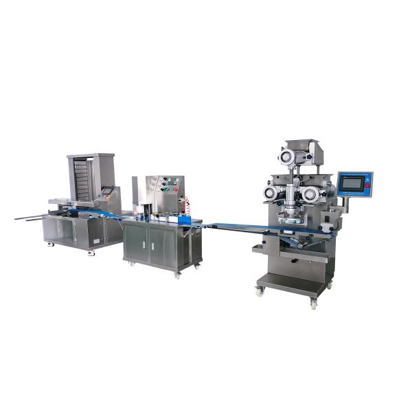 Stainless Steel Automatic Encrusting Machine 60pcs/min-90pcs/min For Pop Tart Production