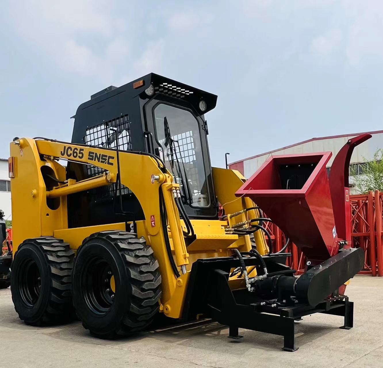 Earthmoving Machinery Tracked Skid Steer Loader TS50 Minicargador for Functionality