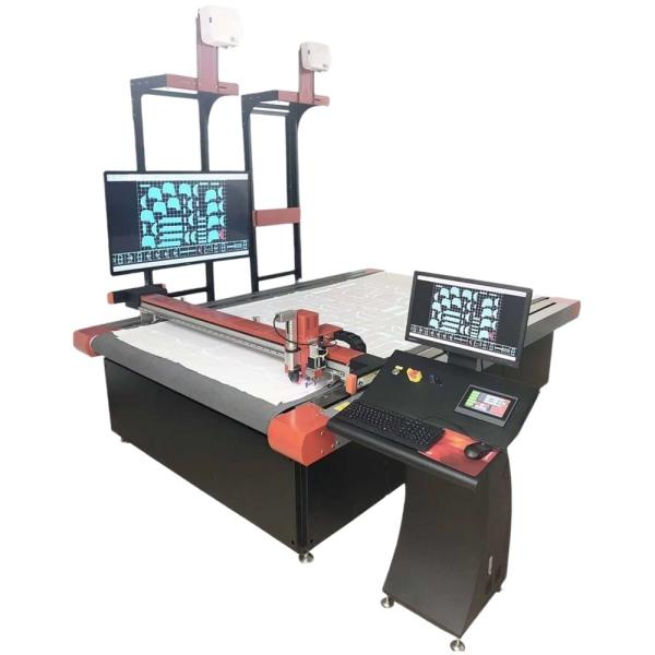 2500*1800mm Cutting Area Automatic T-Shirt Blouse Pants Jeans Fabrics Cutting
