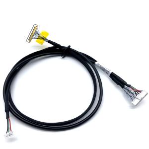 Wholesale Pin Connector Twisted LVDS Cables LVDS Wire Harness Electronic Connection Cable from china suppliers