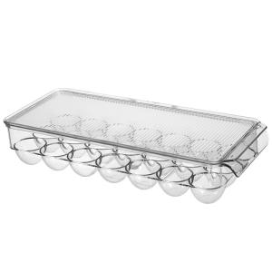 Wholesale Refrigerator organizer keeping egg container plastic egg storage container from china suppliers