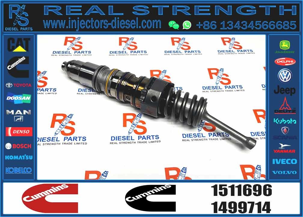 Common Rail Injector Fuel Injector 1499714 1464994 1521977 1511696 For QSKX15 Excavator QSX15 ISX15 X15