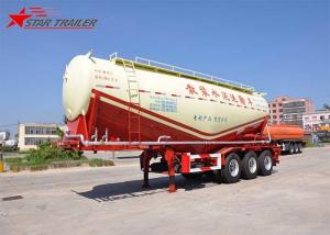 Wholesale Air Discharge Carrying Dry Bulk Cement Trailers , Durable Cement Tanker Truck from china suppliers