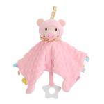Cotton Cartoon Saliva Plush Toy Non Shedding Animal Shaped Plush Baby Saliva