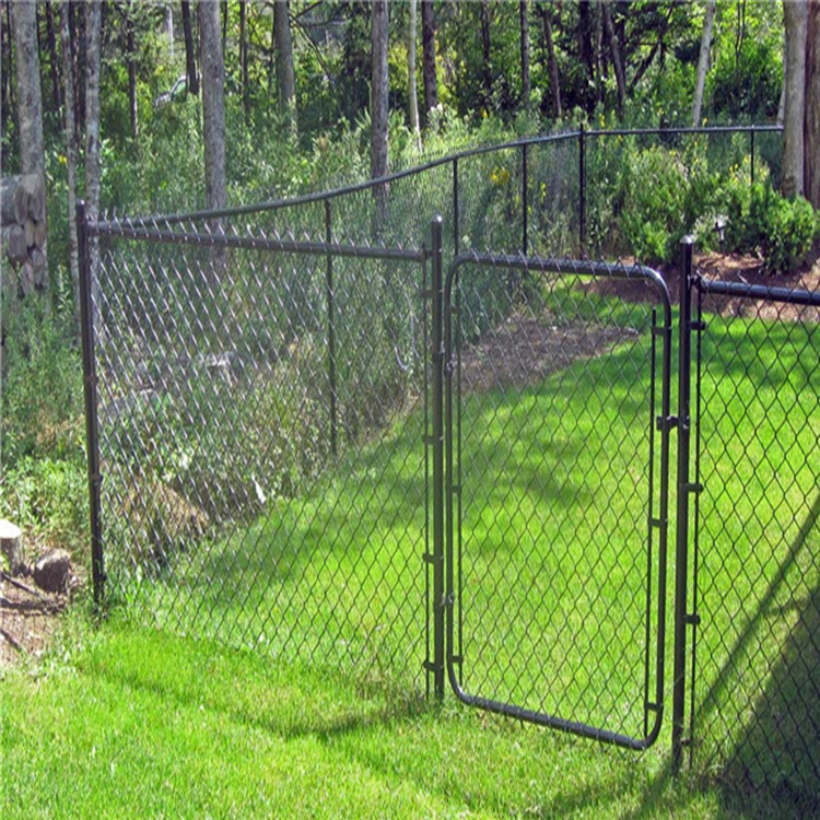 9 Gauge Heavy Duty Industrial PVC Chain Link Fence 6ft X 50ft