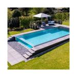High Light Transmission 95% PMMA Materials Backyard Acrylic Aboveground Swimming