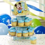 Printable Cardboard Party Cupcake Stand , 3 Tiered Cupcake Display Stand